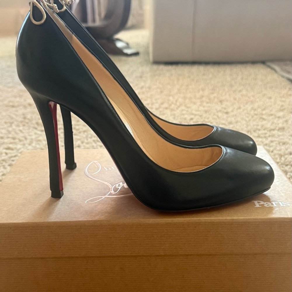 Christian Louboutin Black Stiletto Heels